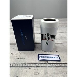 Universal Frost Buddy 10-in-1 Drink Cooler White  Ohio State Buckeyes New